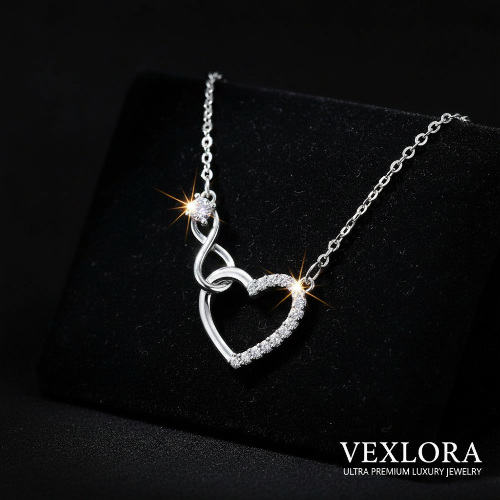 Vexlora Necklace - Black Velvet